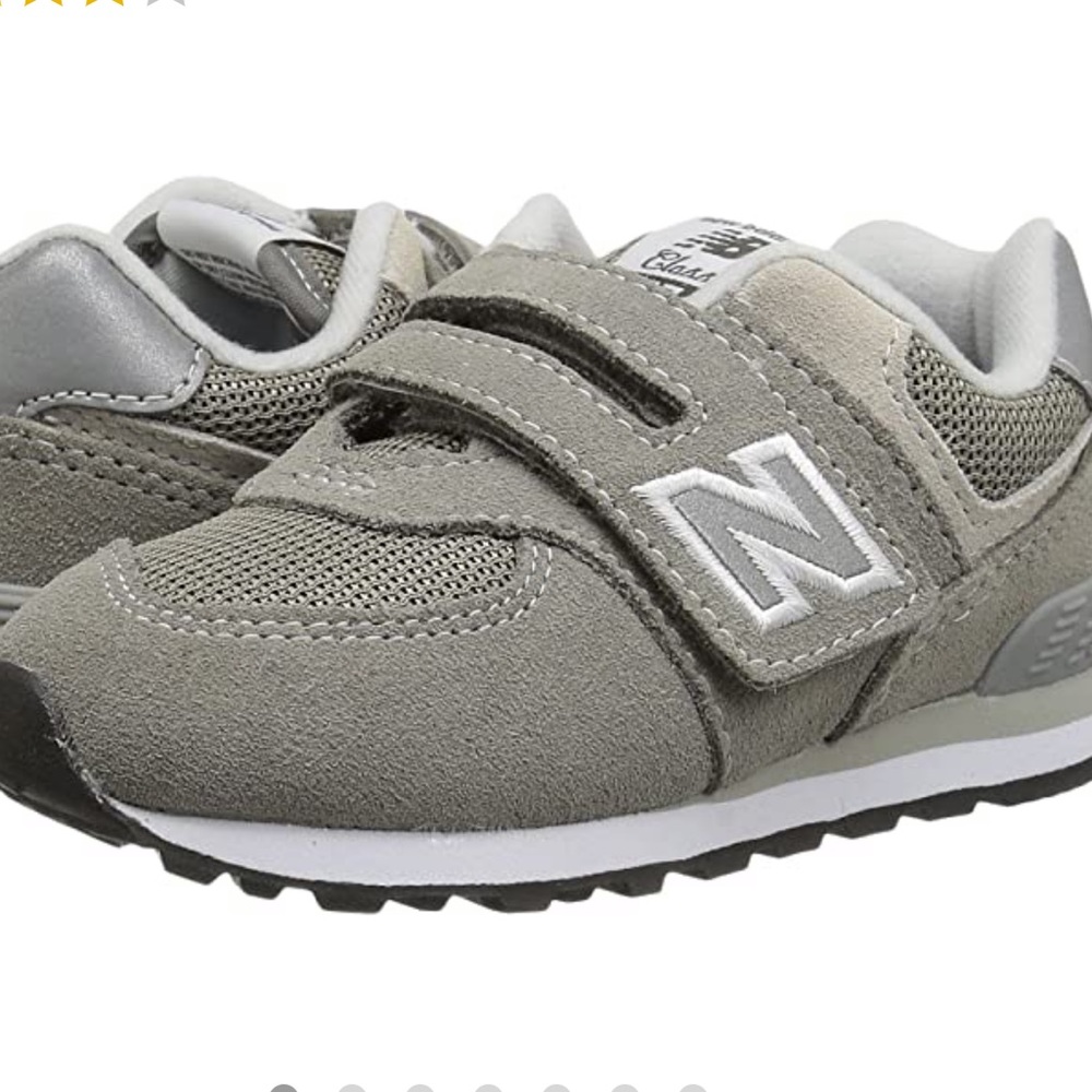 New in box. New balance toddler grey shoes